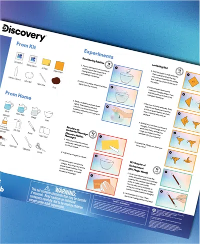 Discovery Magic Science Lab Mini Experiment Kit In Multi