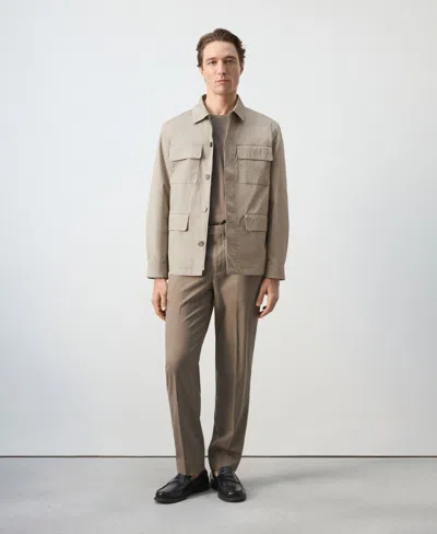 Mango Men's Multi-pocket Jacket In Neutral