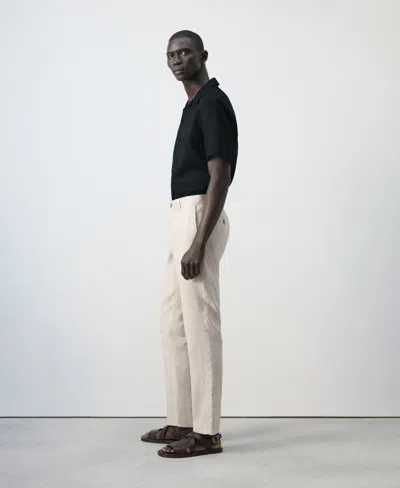 Mango Men's Slim-fit Pants In Nude