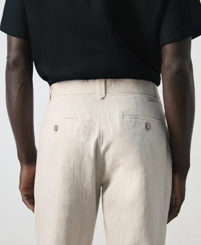 Mango Men's Slim-fit Pants In Nude