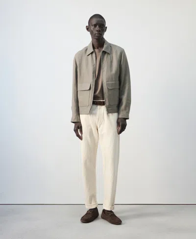 Mango Men's Pockets Jacket In Multi