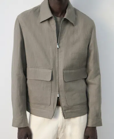Mango Men's Pockets Jacket In Multi