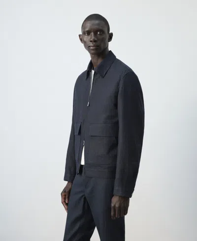 Mango Men's Pockets Jacket In Multi