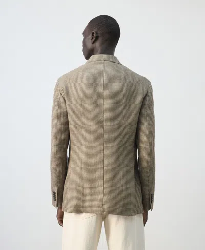 Mango Men's Patch Pockets Blazer In Green