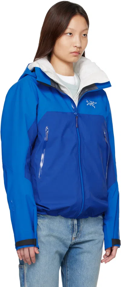 Arc'teryx Navy Beta Ar Jacket In Blue