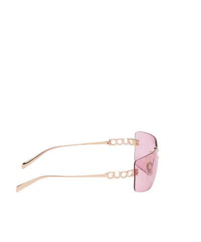 Gucci Eyewear Rectangular Frame Sunglasses In Multi