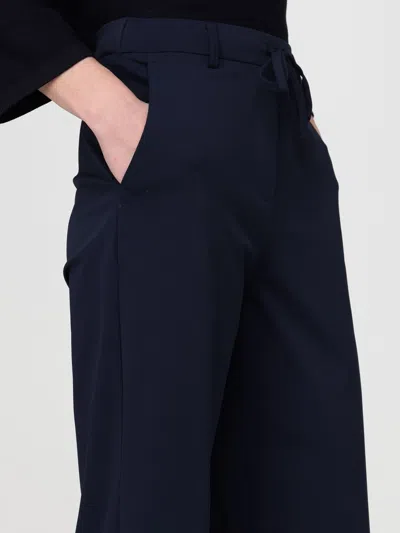 Max Mara Stretch-jersey Drawstring Trousers In Blue