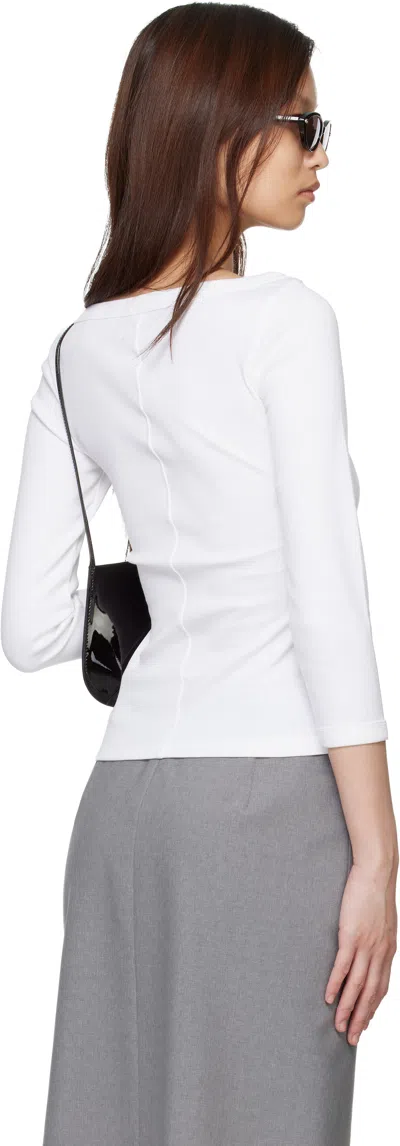 Flore Flore White Steffi T-shirt In White