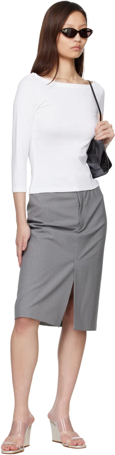 Flore Flore White Steffi T-shirt In White