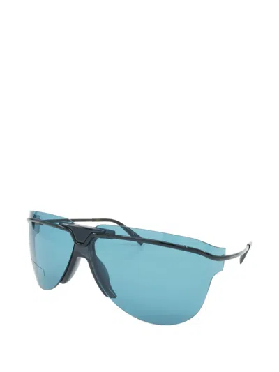 Givenchy Shield-frame Sunglasses In Blue