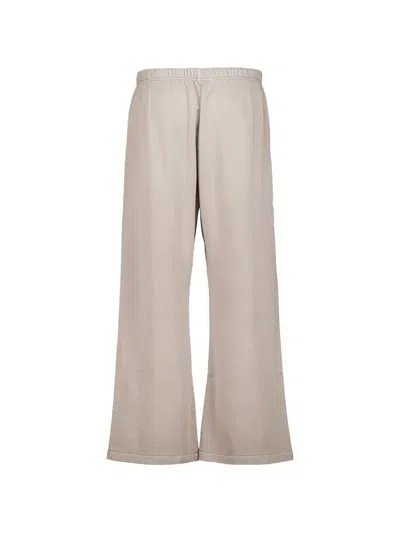 Essentials Drawstring Track Pants In Gray