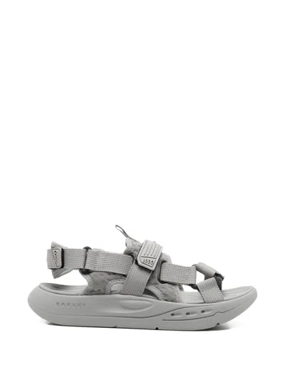 Oakley Studio Touch-strap Sandals In Gray