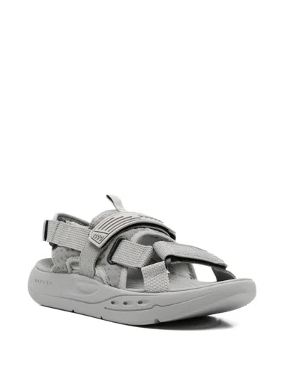 Oakley Studio Touch-strap Sandals In Gray