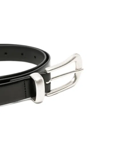 Second / Layer Doc Buckle Belt In Black
