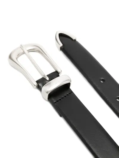 Second / Layer Doc Buckle Belt In Black