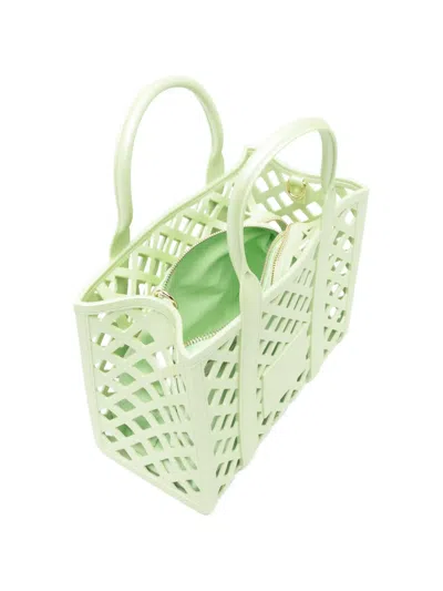 Marc Ellis Flat Plot Logo-patch Tote Bag In Green