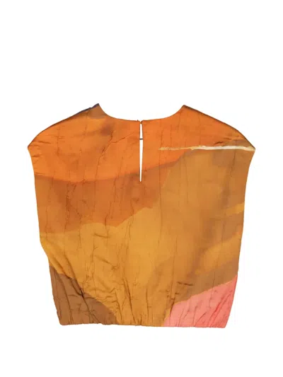 Ulla Johnson Gisella Crop Top In Multi