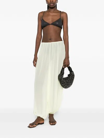 Paloma Wool Esco Triangle-cup Adjustable-strap Top In Black