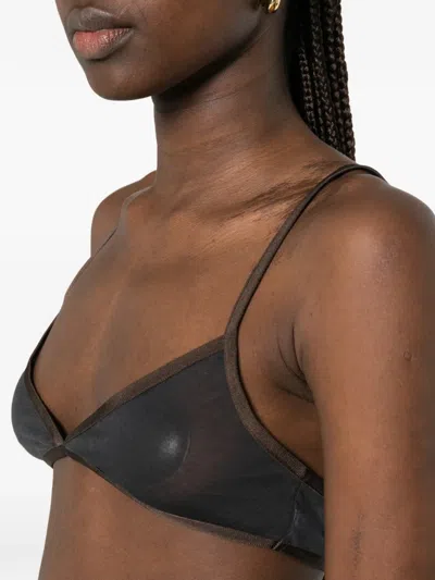 Paloma Wool Esco Triangle-cup Adjustable-strap Top In Black
