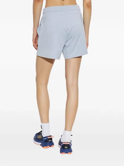 Ea7 Evolution Drawstring Shorts In Blue
