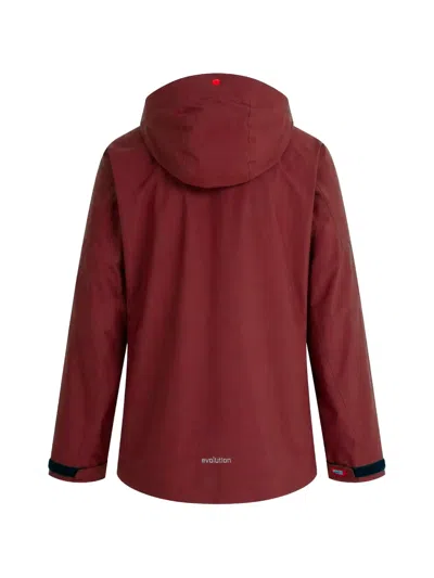 Tilak Evolution Hooded Jacket In Burgundy