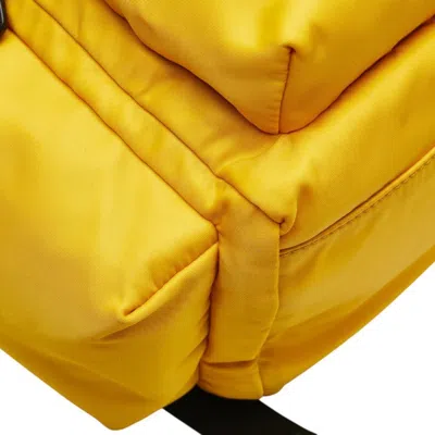 Pre-owned Bally Black Yellow Nylon Backpack () In Multi
