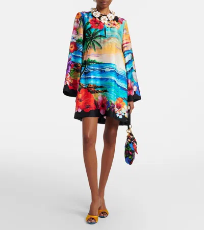 Dolce & Gabbana Printed Kaftan In Multi