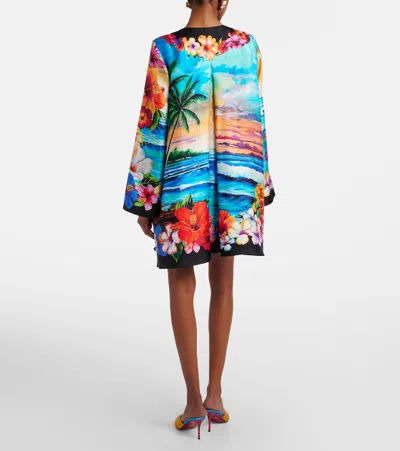 Dolce & Gabbana Printed Kaftan In Multi