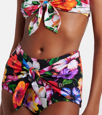 Dolce & Gabbana Floral Bikini In Multi