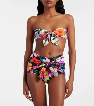 Dolce & Gabbana Floral Bikini In Multi