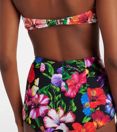Dolce & Gabbana Floral Bikini In Multi