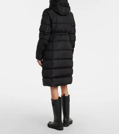 Moncler Avocette Down Coat In Black