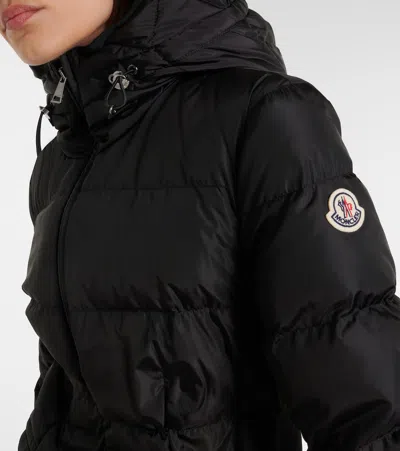 Moncler Avocette Down Coat In Black