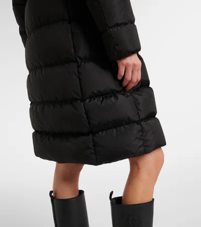 Moncler Avocette Down Coat In Black