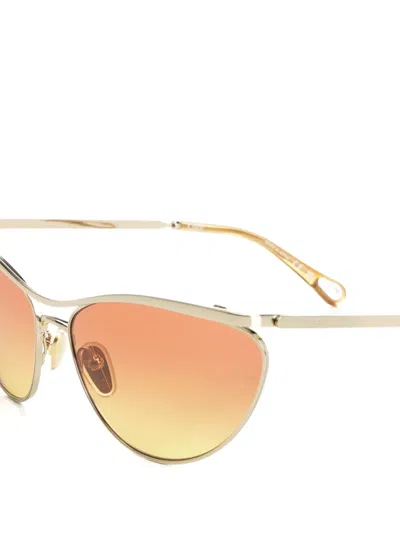 Chloé Cat-eye Sunglasses In Multi