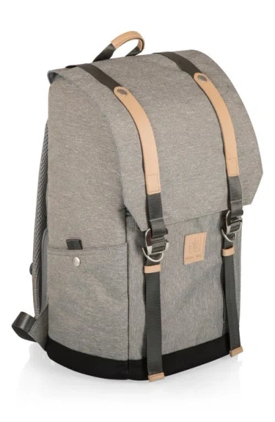 Picnic Time Pt-frontier Picnic Backpack In Gray