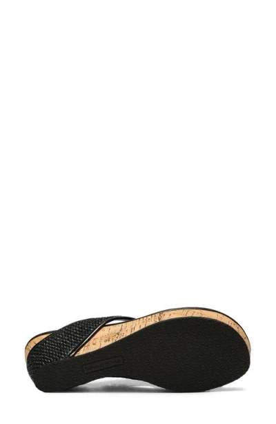 Donald Pliner Platform Wedge Sandal In Multi