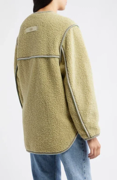 Ugg Emmersyn Braid Jacket In Green