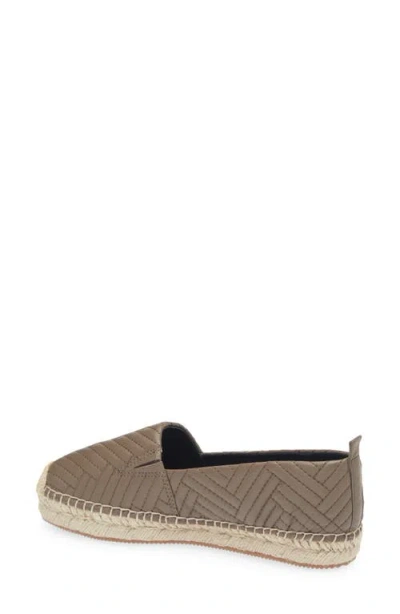 Dkny Mallandra Platform Espadrille Flat In Brown