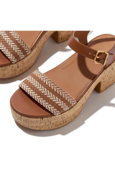 Fitflop Platform Sandal In Brown