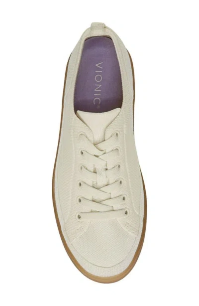 Vionic Winny Knit Low Top Sneaker In White