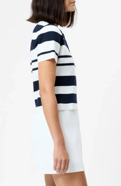 French Connection Maxime Stripe Polo In Multi