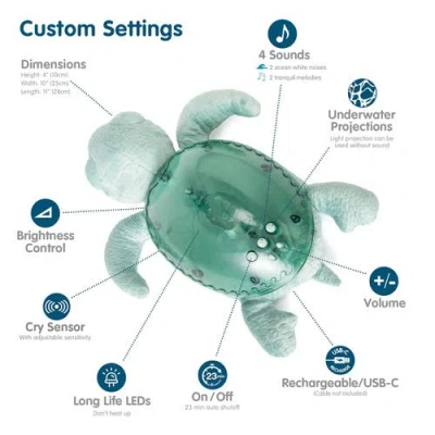 Cloud B Tranquil Turtle Eco In Green