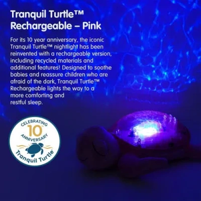 Cloud B Tranquil Turtle Eco In Pink