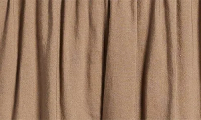 Nordstrom Pull-on Linen Blend Shorts In Brown