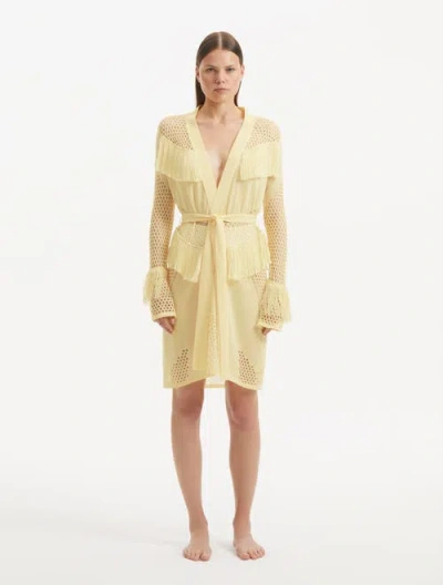 Moeva Kenga Cover Up Resortwear In Yellow
