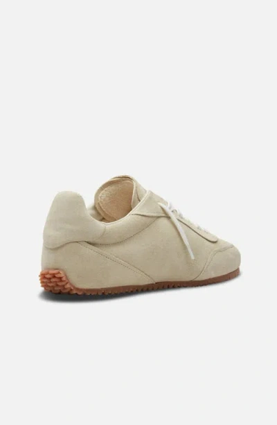 Axel Arigato Daze Runner Beige Sneaker With Logo On The Tongue And Grooved Sole In Suede Man In Neutral