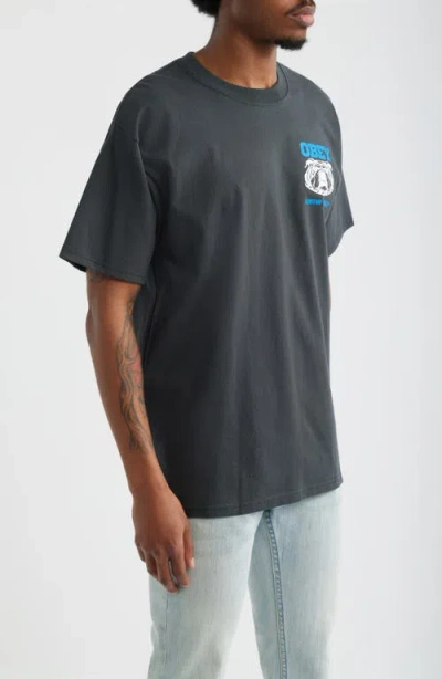 Obey Know Thyself Graphic T-shirt In Gray