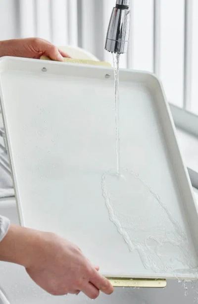 Greenpan Reserve Bakeware Half Sheet Pan In White