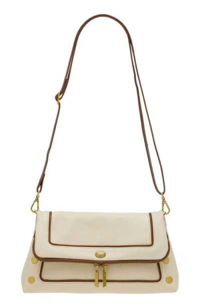 Hammitt Medium Beverly Leather Shoulder Bag In Neutral
